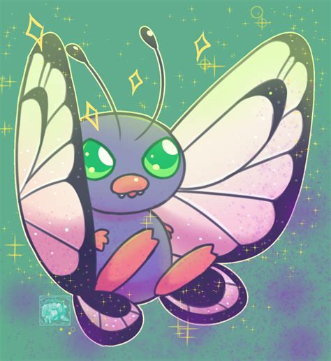 012 Shiny Butterfree — Weasyl