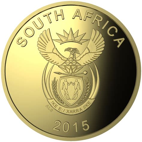 Gold Quarter Ounce 2015 Griqua Town Coin From South Africa Online
