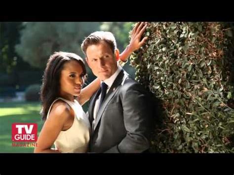 Loves scandal, tony goldwyn and kerry washington and the scandal crew. BTS TV Guide Cover Shoot...Kerry Washington and Tony Goldwyn - YouTube