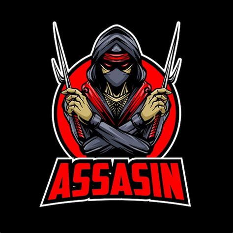 Premium Vector Ninja Assassin Mascot Logo Illustration