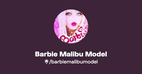 barbie malibu model instagram tiktok twitch linktree
