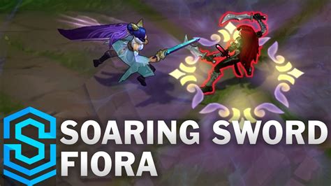 Soaring Sword Fiora Skin Spotlight League Of Legends Youtube
