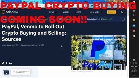 Amounts depend on the user account status (tier). PayPal Cryptocurrency Plans to Sell CryptoCurrency Venmo ...
