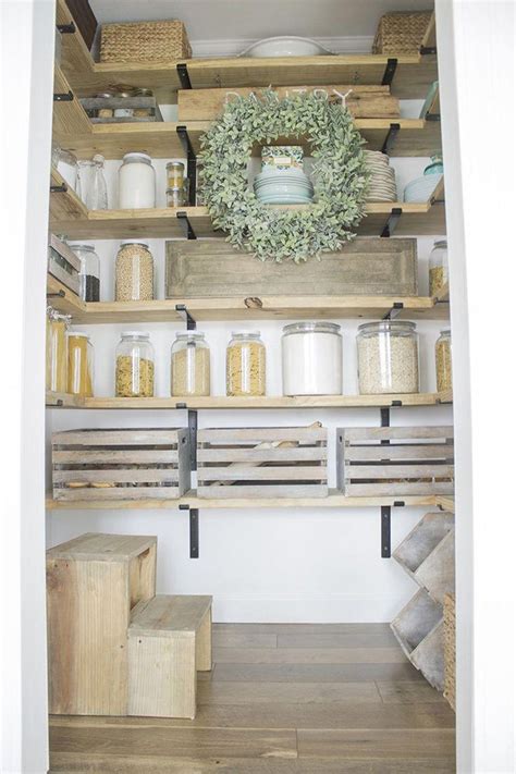 Diy Organized Walk In Modern Farmhouse Butlers Pantry Makeover With