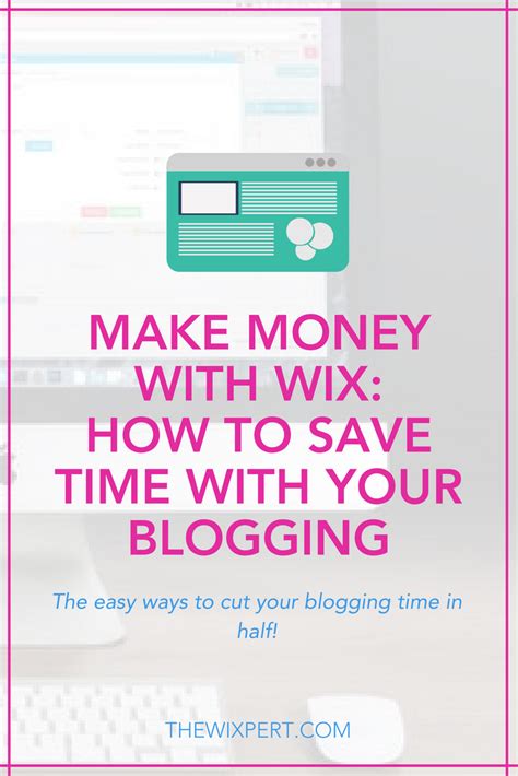 Check spelling or type a new query. Make Money with WIX: How To Save Time with Your Blogging | The WIXpert I Wix Website Designer ...