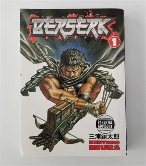 Berserk Manga Vol 1 2003 English Dark Horse Comic Book Kentaro Miura