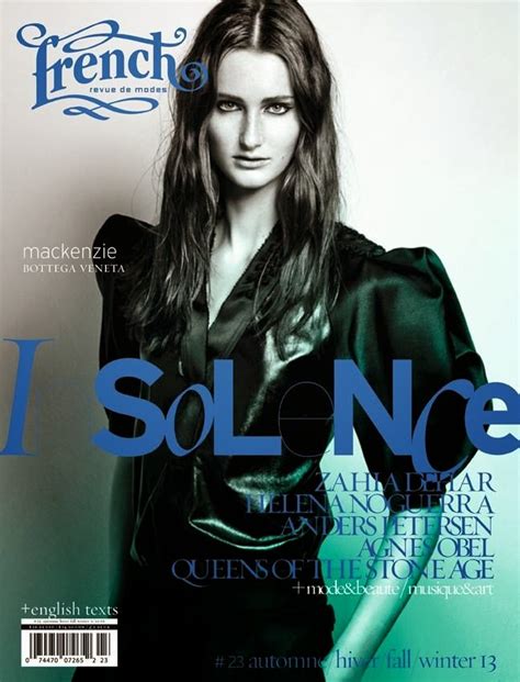 Stars Model Management Mackenzie Drazan Graces The Cover Of French