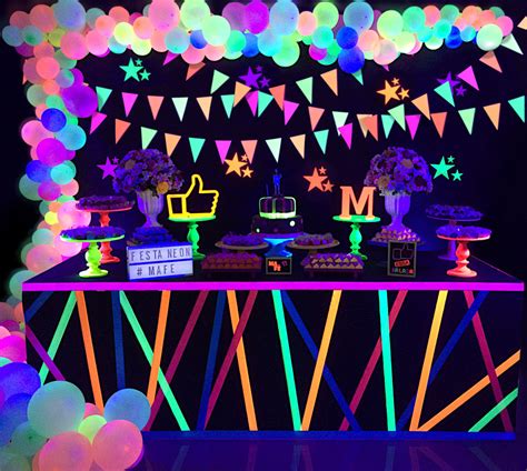 78ft Neon Paper Pennant Banner Hanging Decorations For Birthday Party