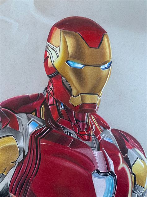 Compartir 110 Imagen Dibujos A Lapiz De Iron Man Vn