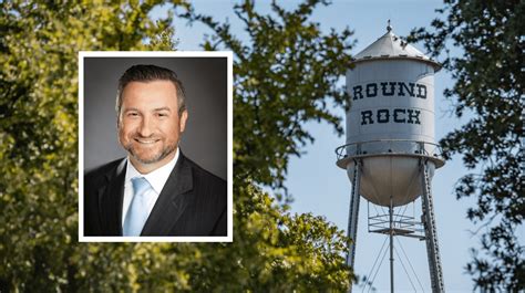 Mayor Named Citizen Of The Year By Chamber City Of Round Rock