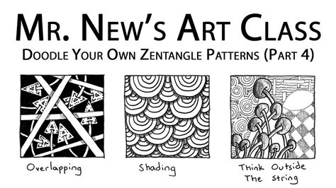 Zentangle is based on a square so our flextangles are really only inspired by this method and not a true example of this drawing technique. How to Doodle Your Own Zentangle Patterns (Part 4 ...