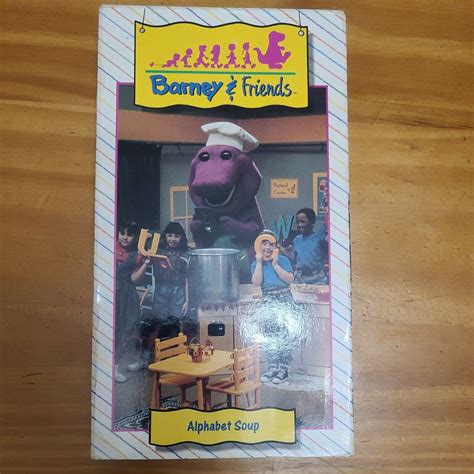 Barney And Friends Alphabet Soup 1992 Vhs Time Grelly Usa