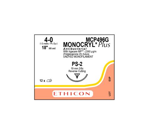 Monocryl Plus Mcp496g Total Surgery