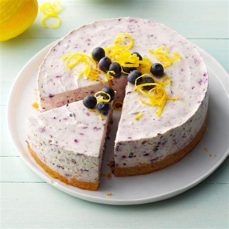 Spread cheese mixture carefully and evenly over crust, using a spatula or butter knife to smooth top. No-Bake Blueberry Cheesecake Recipe | Taste of Home
