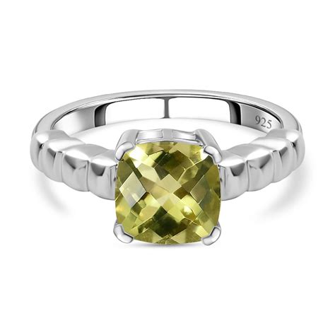 AAA Ouro Verde Quarz Ring 2 10 Ct SHOPLC