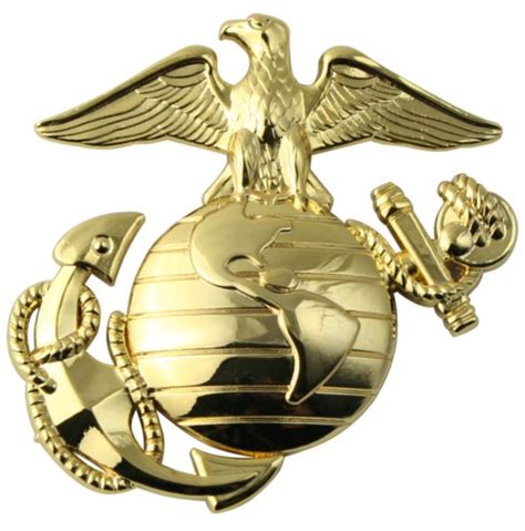 Us Marine Corps Ega Gold Metal Auto Emblem North Bay Listings