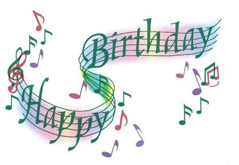 Happy Birthday Musical Notes Clip Art 10 Free Cliparts Download
