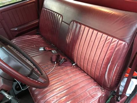 1985 Chevy S10 Bench Seat Wellworn