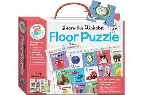 Building Blocks Learn The Alphabet Floor Puzzle Booky Wooky
