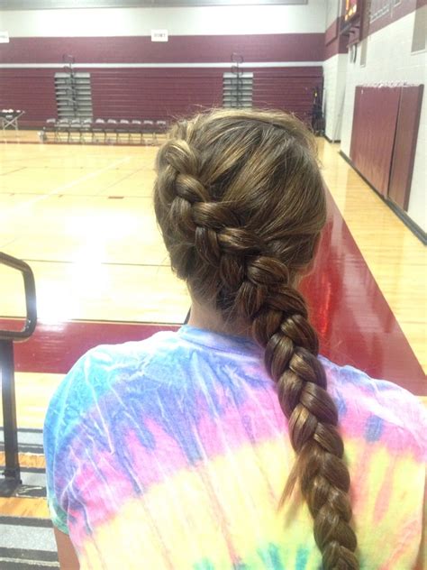 Volleyball Hair Volleyball Hairstyles Sports Hairstyles Softball
