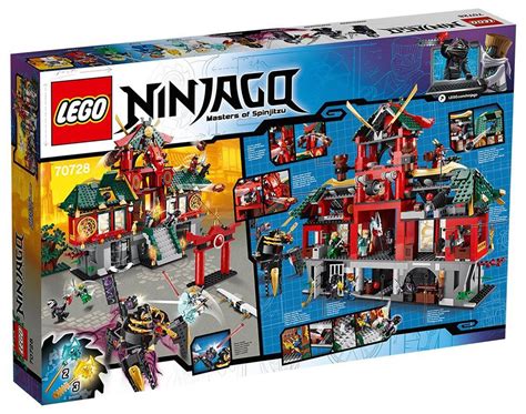 Lego Ninjago 70728 Pas Cher Le Temple De Ninjago City
