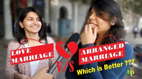 Public Reaction Love Marriage Vs Arrange Marriage Youtube