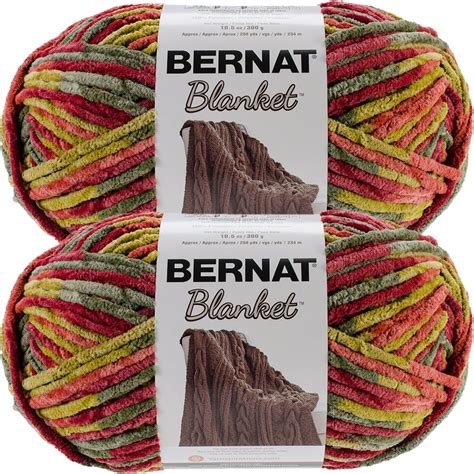 Bernat Blanket Big Ball Yarn Harvest Multipack Of 2