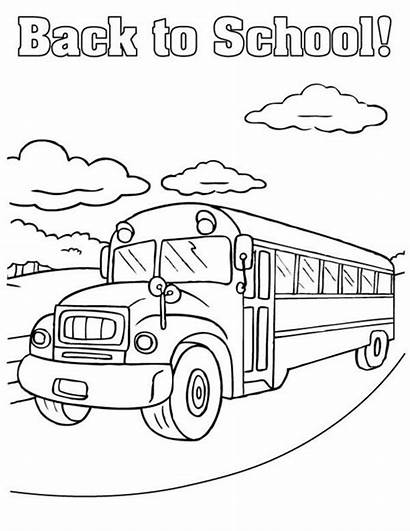 Bus Coloring Pages Printable