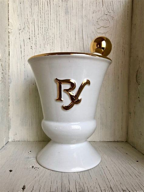 Rx Mortar And Pestle Pharmacy Display Apothecary Advertising Counter
