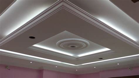 Many types of ceilings are options for dressing up a space or adding more style. Gypsum False Ceiling Board Design Company 01750999477 in ...