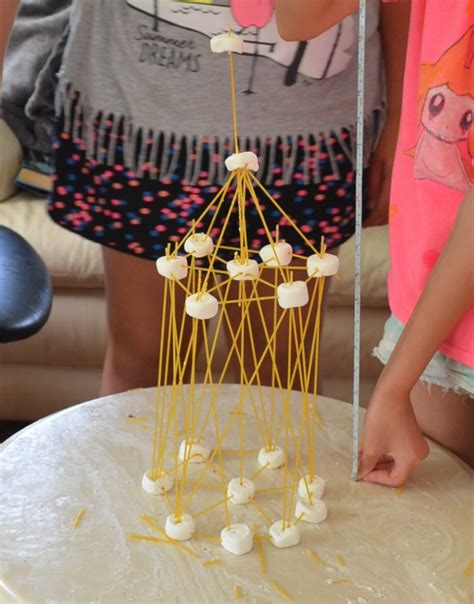 Future Engineers Pasta Tower Challenge Gallery Marshmallow Madness