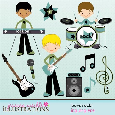 Rock Star Clip Art For Kids