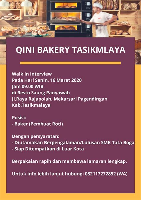 Bagaimana cara bayar pajak motor di samsat tasikmalaya bulan ini? Lowongan Kerja Qini Bakery Tasikmalaya - LOKERTASIKMALAYA.ID