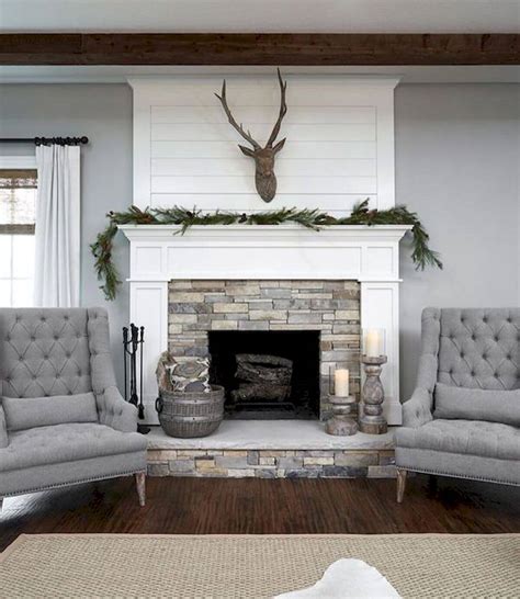 21 Modern Fireplace Mantels Idea For The Happy Place