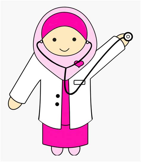 Gambar Kartun Dokter Wanita Denah