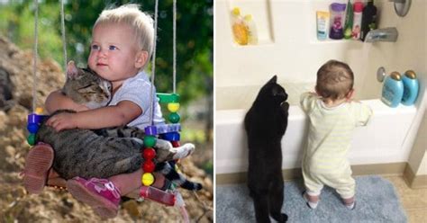 40 Photos That Prove Kids And Cats Make The Best Of Friends Pulptastic
