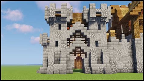 Minecraft How To Build A Small Castle Tutorial Part 1 Youtube