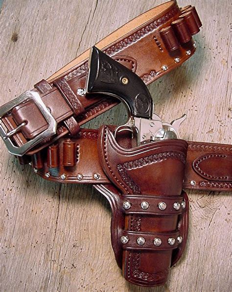 Western Movie Holsters Old West Leather Buckles Cowbabe Holsters Custom Western Belts Old