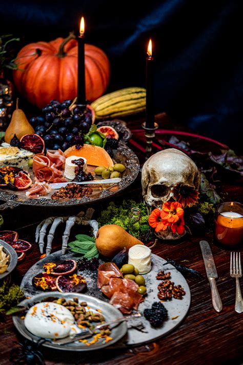 Spooky Halloween Tablescapes Decor And Grazing Tables Halloween Food