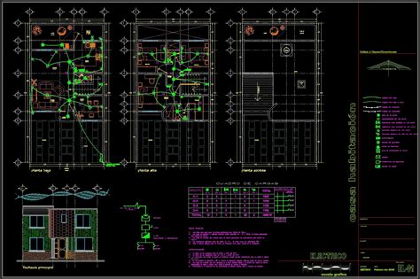 Electric Home Plan Dwg Block For Autocad Designscad