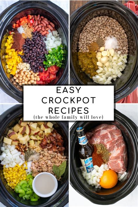 The Best Easy And Healthy Crockpot Recipes The Schmidty Wife