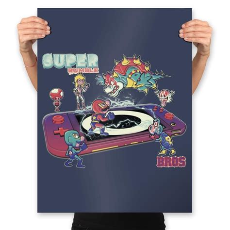 Super Rumble Bros Prints Posters Ript Apparel