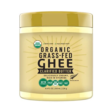 Grass Fed Ghee Certified Organic The Kiwi Importer