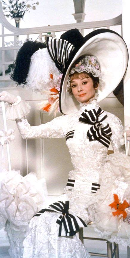 Audrey Hepburn As Eliza Doolittle At The Ascot My Fair Lady 1964 Costume Designer Cecil