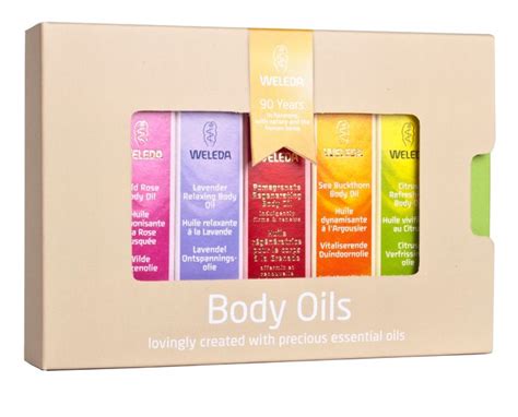 Serenity You Weleda Body Oils Giveaway Oil Ts Body Oil T Set