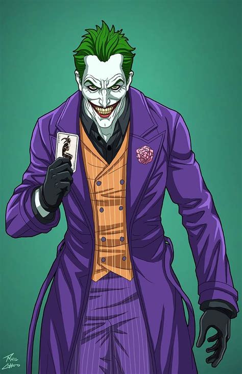 Joker E 27 Enhanced Commission By Phil Cho On Deviantart Joker Dc
