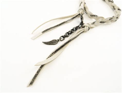 white-leather-and-chain-wrap-bracelet-$28-00,-via-etsy-jewelry-inspiration,-wrap-bracelet