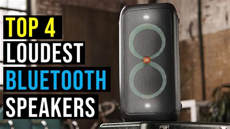 Top 4 Best Loudest Bluetooth Speakers In 2023 The Best Loudest