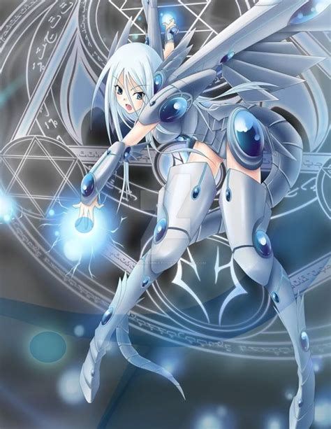 Blue Eyes Shining Dragon Girl By Personaminato Deviantart On Deviantart White Dragon