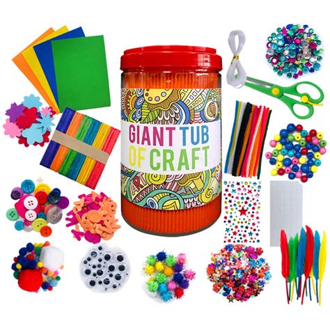 Buy Kids Assorted Arts And Crafts Supply Set Children Diy Collage